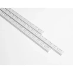 Anti-bacterial Twin Slot Shelving Kit - 1219mm White Twinslot And 216mm Brackets - White