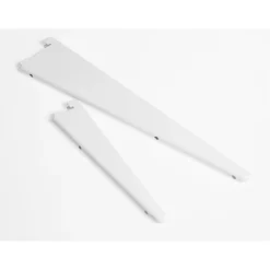 Anti-bacterial Twin Slot Shelving Kit - 1981mm White Twinslot And 270mm Brackets - White 7 Anti-bacterial Twin Slot Shelving Kit - 1981mm White Twinslot And 270mm Brackets - White -Storage Box Store 12888875 7394843294335054