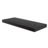 Flexi Storage Decorative Shelving Floating Shelf Black Oak 600x38x240mm -Storage Box Store 12889893 3914867914318459