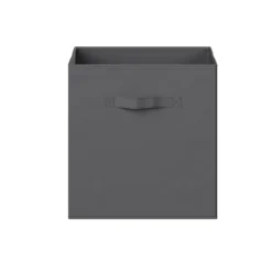 Living Elements Compact Cube Fabric Insert - Charcoal -Storage Box Store 12932932 1774887875371800