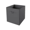 Living Elements Compact Cube Fabric Insert - Charcoal 1 Living Elements Compact Cube Fabric Insert - Charcoal -Storage Box Store 12932932 9274887875348220