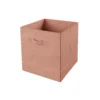 Living Elements Compact Cube Fabric Insert - Blush Pink -Storage Box Store 12932933 1934887875145783