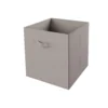 Living Elements Compact Cube Fabric Insert - Taupe 2 Living Elements Compact Cube Fabric Insert - Taupe -Storage Box Store 12932934 9094900282369413