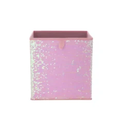 Living Elements Compact Cube Sequin Drawing Insert - Pink -Storage Box Store 12932941 1034900282490691