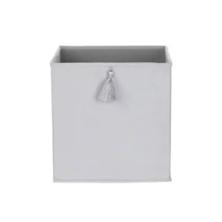 Living Elements Compact Cube Dutch Velvet Insert - Silver -Storage Box Store 12932942 1024900282278765