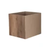 Clever Cube Timber Front Insert - Faux Dark Wood 1 Clever Cube Timber Front Insert - Faux Dark Wood -Storage Box Store 12932956 1684900282682442