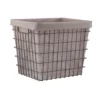 Clever Cube Wire Insert Charcoal Storage Basket 1 Clever Cube Wire Insert Charcoal Storage Basket -Storage Box Store 12932961 2044916613964371