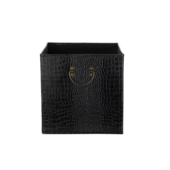 Clever Cube Mock Croc Insert - Black 7 Clever Cube Mock Croc Insert - Black -Storage Box Store 12932963 1124900282279689