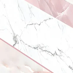 Curver Stockholm Mixed Marble Deco Storage Box - Pink & White 22L -Storage Box Store 13148481 1594896660282486