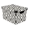 Curver Stockholm Aztec Deco Storage Box - Black & White 22L -Storage Box Store 13148482 1934896660003573