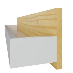 Kids Tray Storage Shelf - White & Natural -Storage Box Store 13277678 1604929069904386