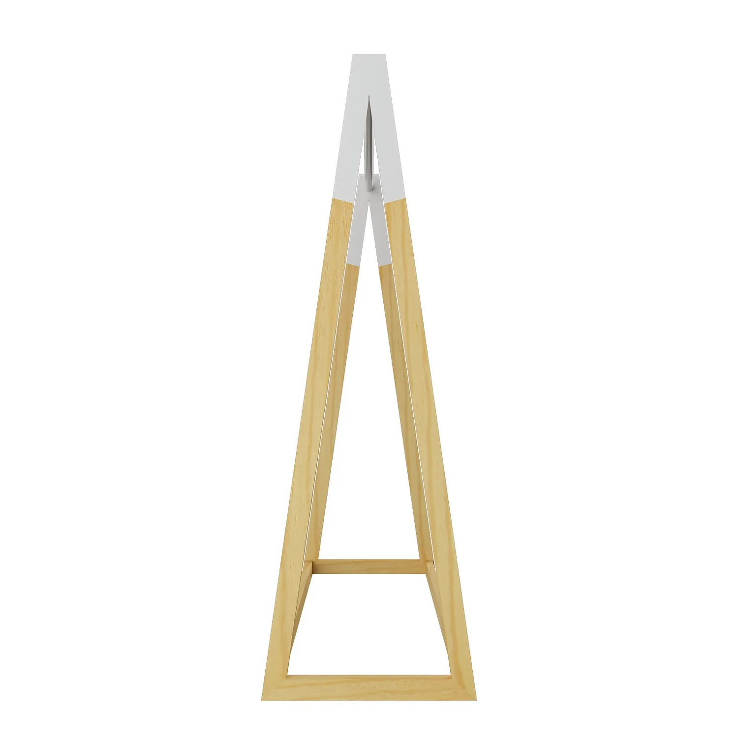 Kids A-Frame Clothes Rail - Natural & White 7 Kids A-Frame Clothes Rail - Natural & White - Image 5