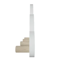 Kids Cloud Shelf With Hooks -Storage Box Store 13277680 3624928017769556