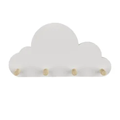 Kids Cloud Shelf With Hooks -Storage Box Store 13277680 9304929069378825