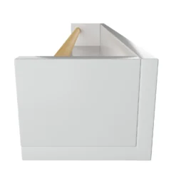 Kids Storage Rail Bookshelf - White & Natural 11 Kids Storage Rail Bookshelf - White & Natural -Storage Box Store 13277681 6084928016567546