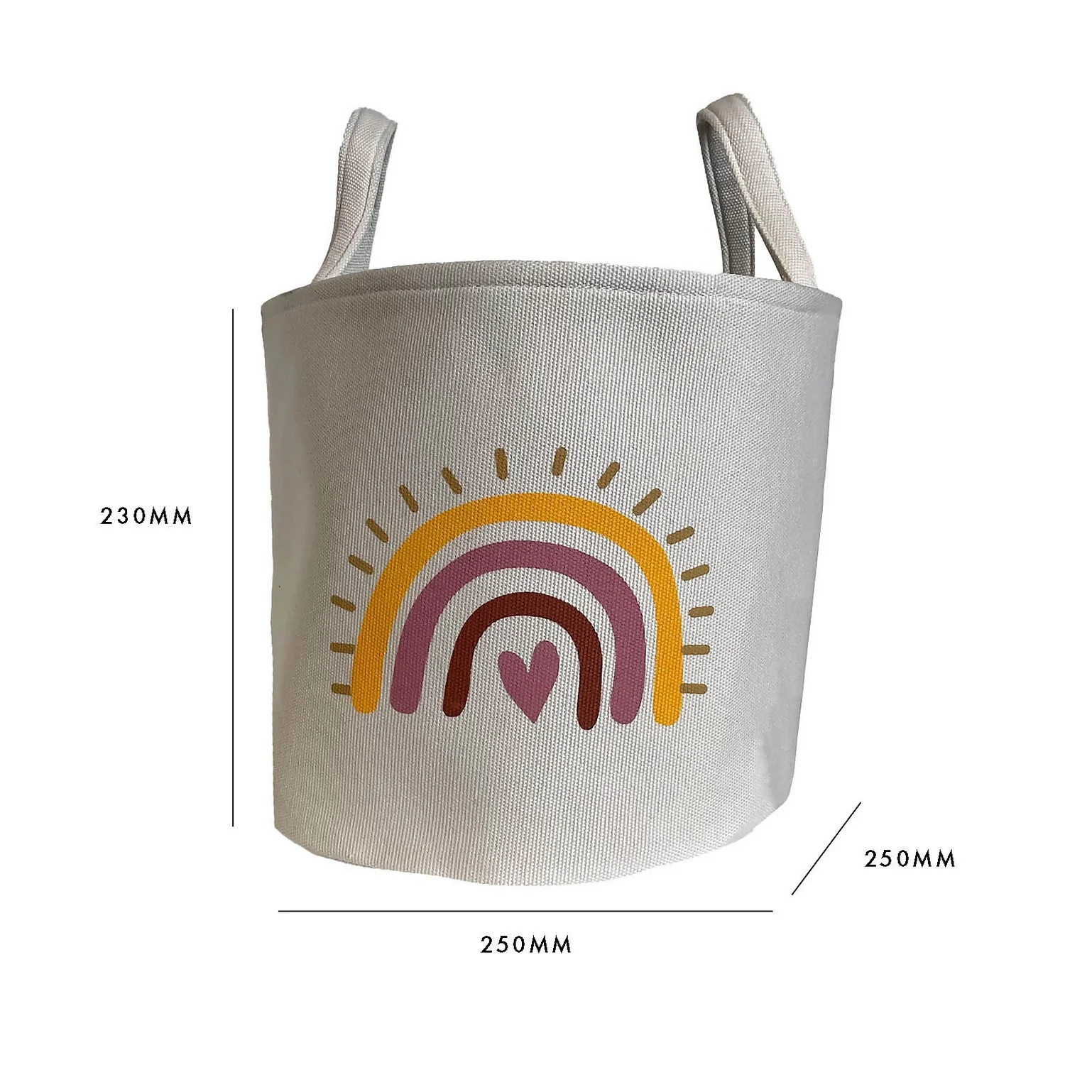 Flexi Storage Kids Small Storage Basket Rainbow 6 Flexi Storage Kids Small Storage Basket Rainbow - Image 4