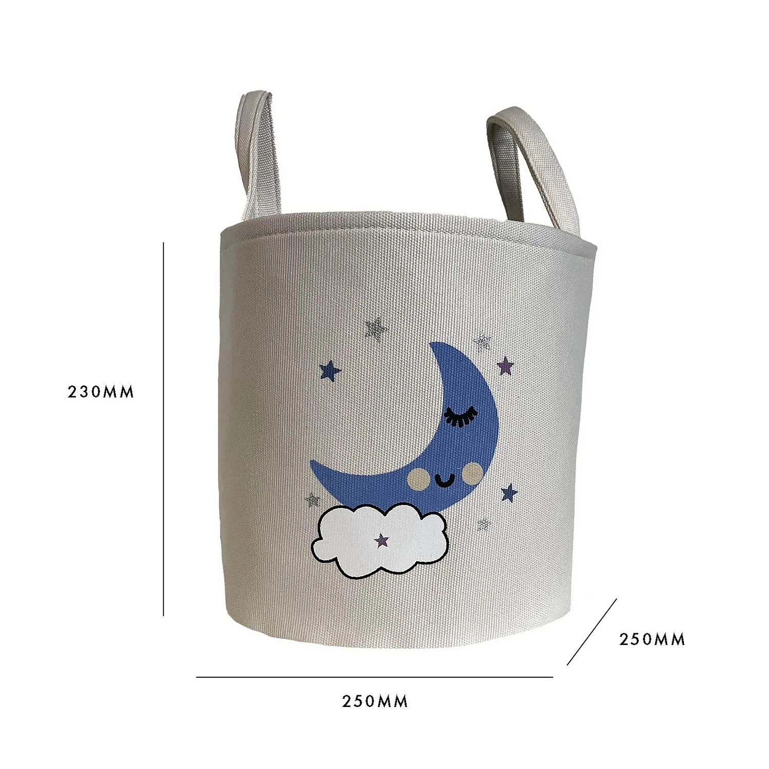Flexi Storage Kids Small Storage Basket Moon 6 Flexi Storage Kids Small Storage Basket Moon - Image 4