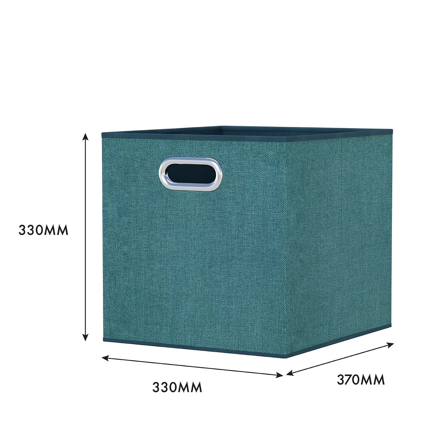 Clever Cube Fabric Insert - Set Of 2 - Jade Green 6 Clever Cube Fabric Insert - Set Of 2 - Jade Green - Image 5