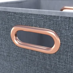 Clever Cube Fabric Insert - Set Of 2 - Woven Marine 9 Clever Cube Fabric Insert - Set Of 2 - Woven Marine -Storage Box Store 13911400 2134981912957077