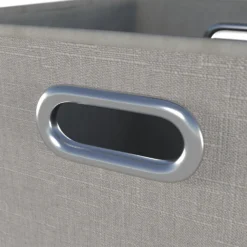 Clever Cube Fabric Insert - Set Of 2 - Taupe -Storage Box Store 13911402 1425021570566662