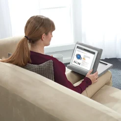 JML Pill-O-Pad Foldaway - Multi - Angle Soft Tablet Stand -Storage Box Store 14005847 1585005253742276