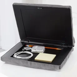 JML Pill-O-Pad Foldaway - Multi - Angle Soft Tablet Stand -Storage Box Store 14005847 1705005253820807